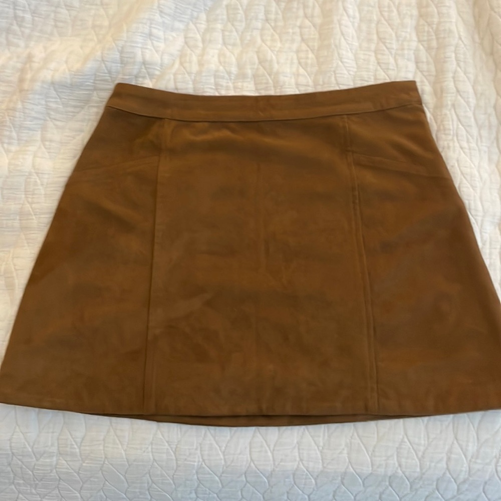 Abercrombie and fitch size 2 suede miniskirt